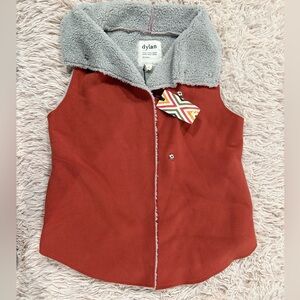 Dylan Los Angeles luxury Unique Soft Sweater Vest size XS w/pockets
